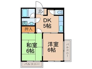 ホワイトパレス鷺宮の物件間取画像